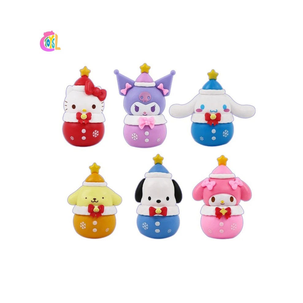 Hot Sale Car Decoration Cute Doll Small Toys Blind Box Collection Tumbler Desktop Ornaments Kids Gifts Blind Box