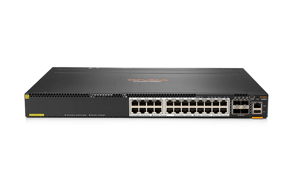 Новый Arubas 6300 м 24-портовый SFP + и 4-портовый SFP56 сетевой коммутатор новая модель