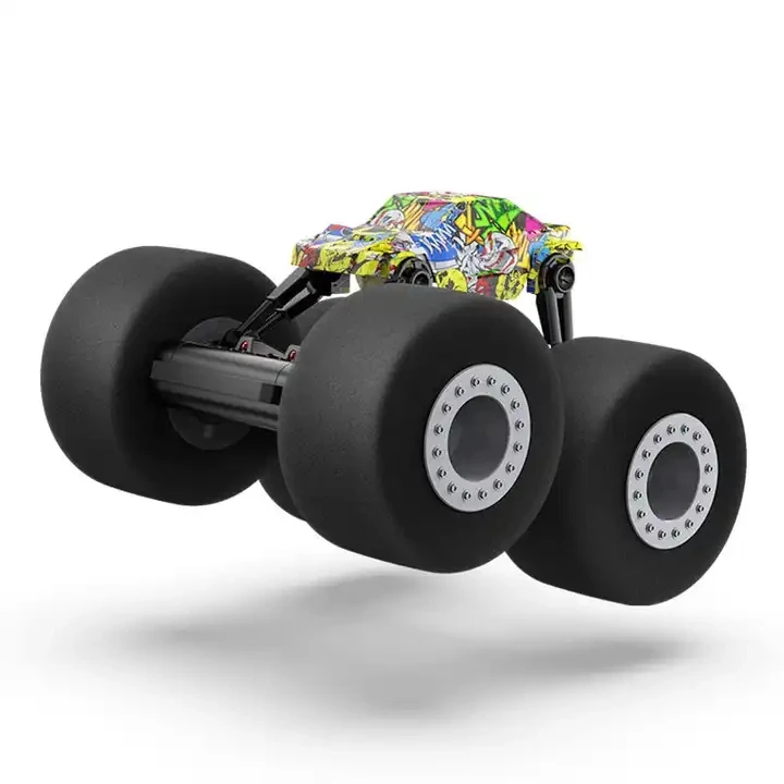 RC Car RTR 2.4 4CH Giant Foam Tires 360 Degree Rolling Remote Control Car RC Stunt Car Toy