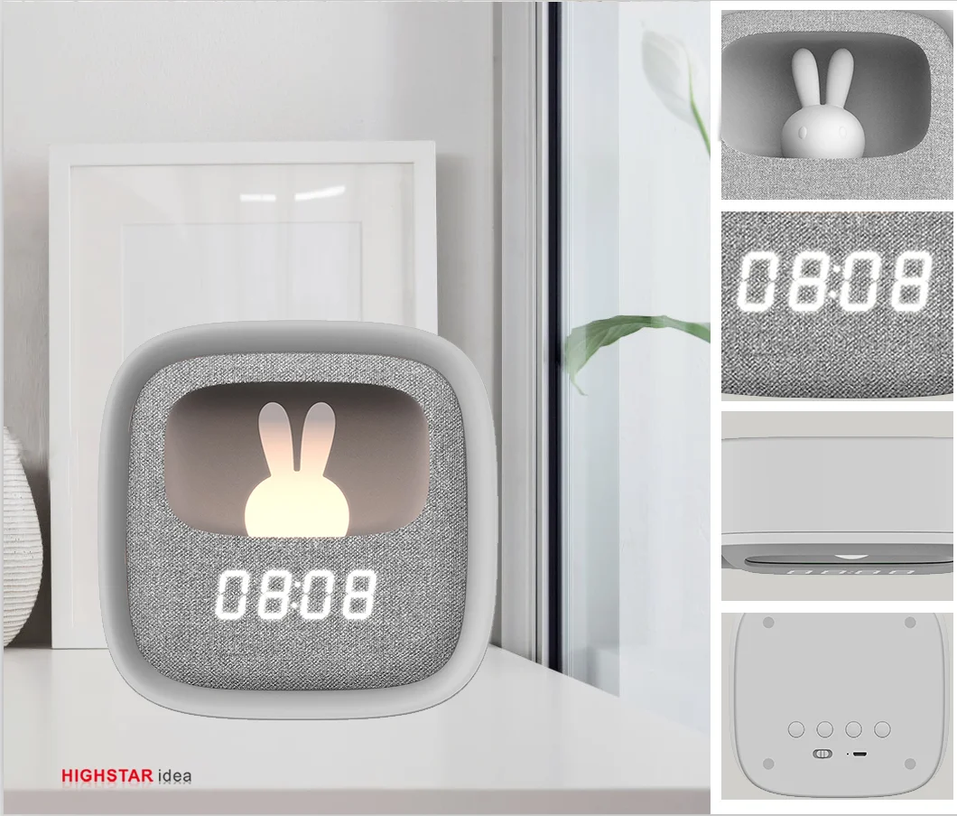 Cute Snooze Alarm Clock night light
