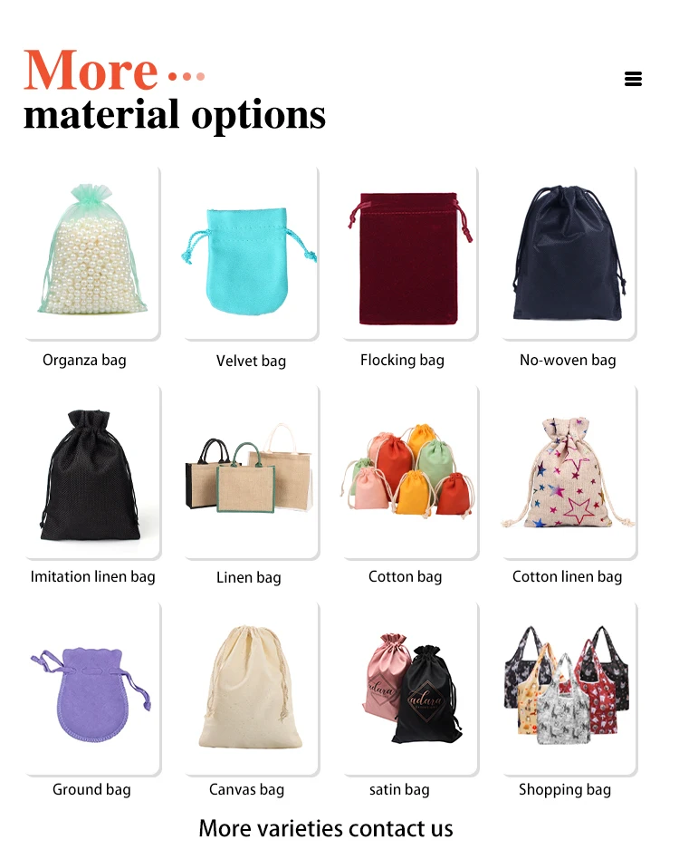 organza fabric eco bags