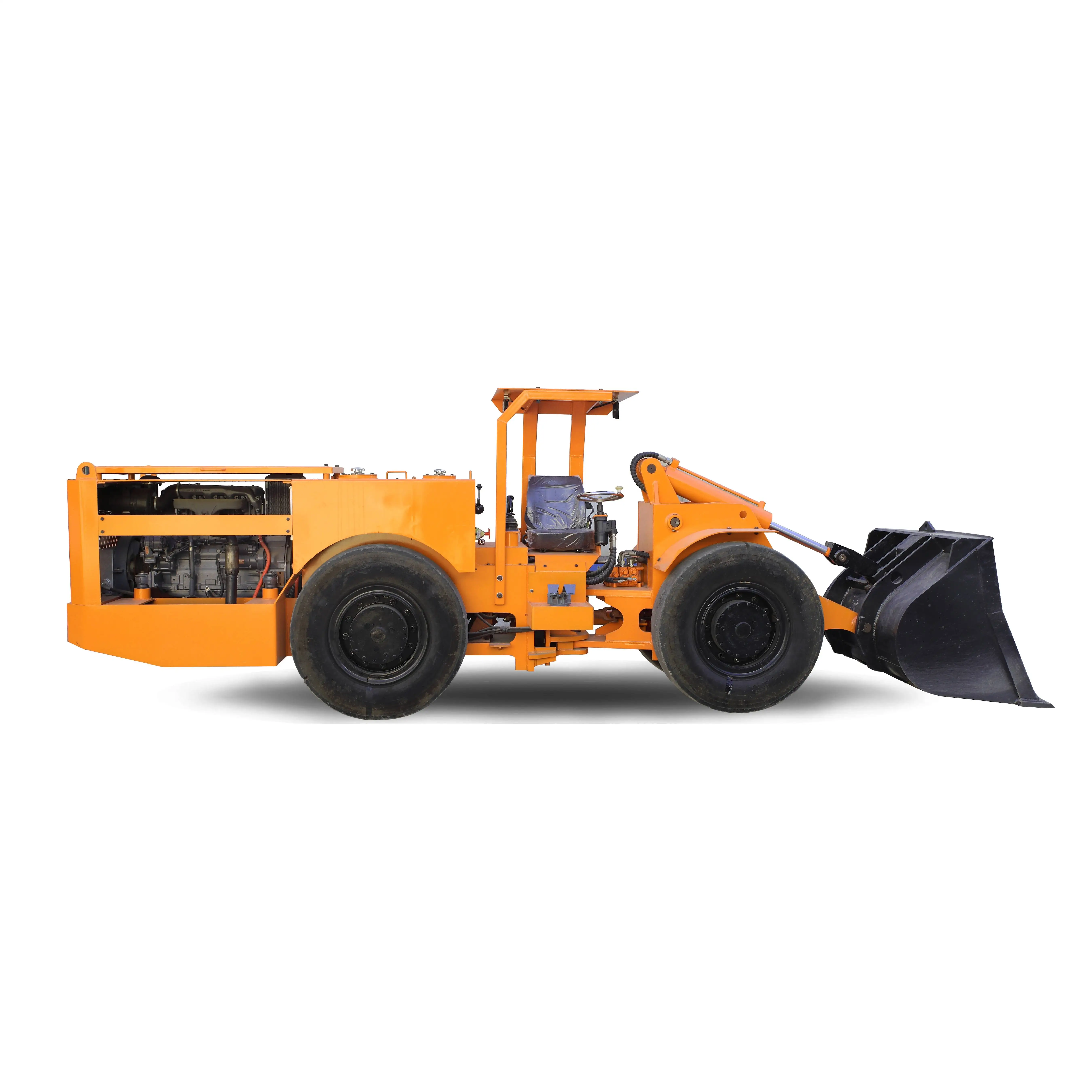 Manufacturer high reliable diesel WJ- 0.75 cbm tunnel equipment machine underground scooptram LHD  mining Haul Dump loader