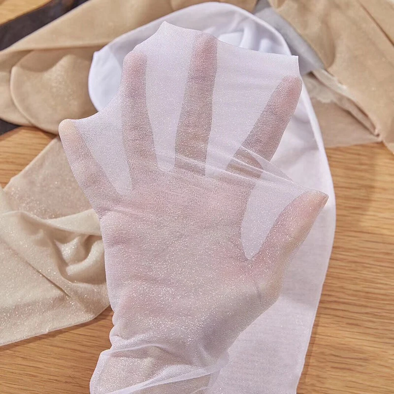 
Summer Children Girls Sheer Silk Ballet Stockings Transparent Pantyhose Sparkling Core-spun Silk Glitter Baby Girls Tights kids 