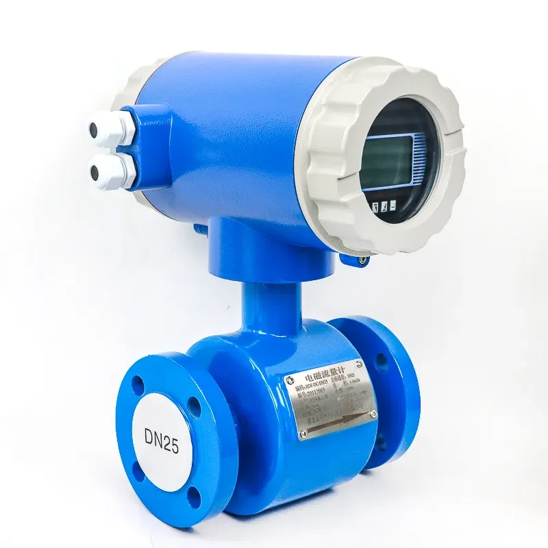 Digital Electromagnetic Flow meters Liquid Water Magnetic Flow Meter