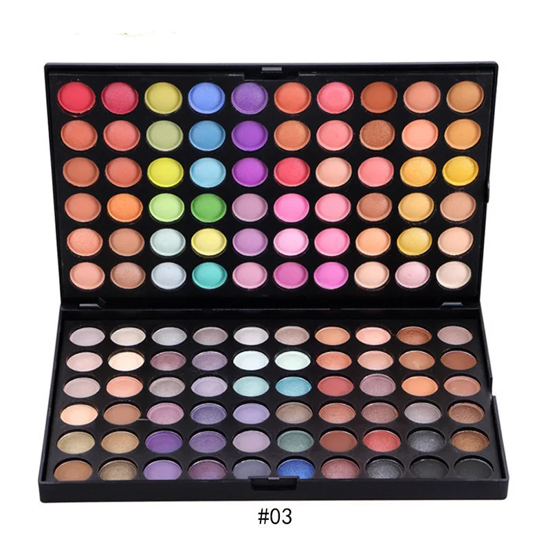 The Most Popular 120 Colors Eye Shadow Professional Makeup Products Set With No Logo Customizaton Private Label