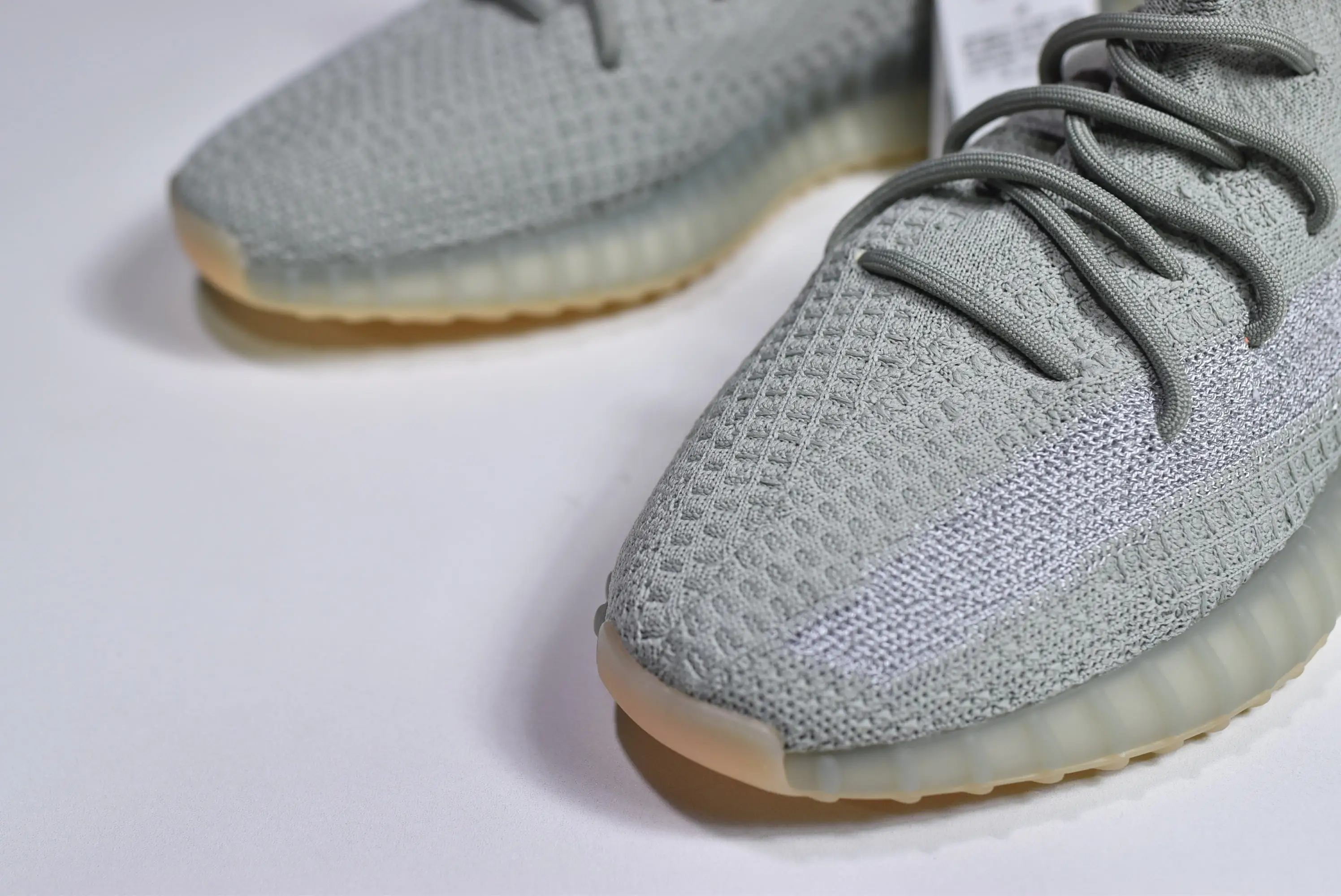 
with logo & boxes 2020 newest knitting fabric yeezy desert sage orange sports 350 v2 sneakers running yeezey shoes schoenen 