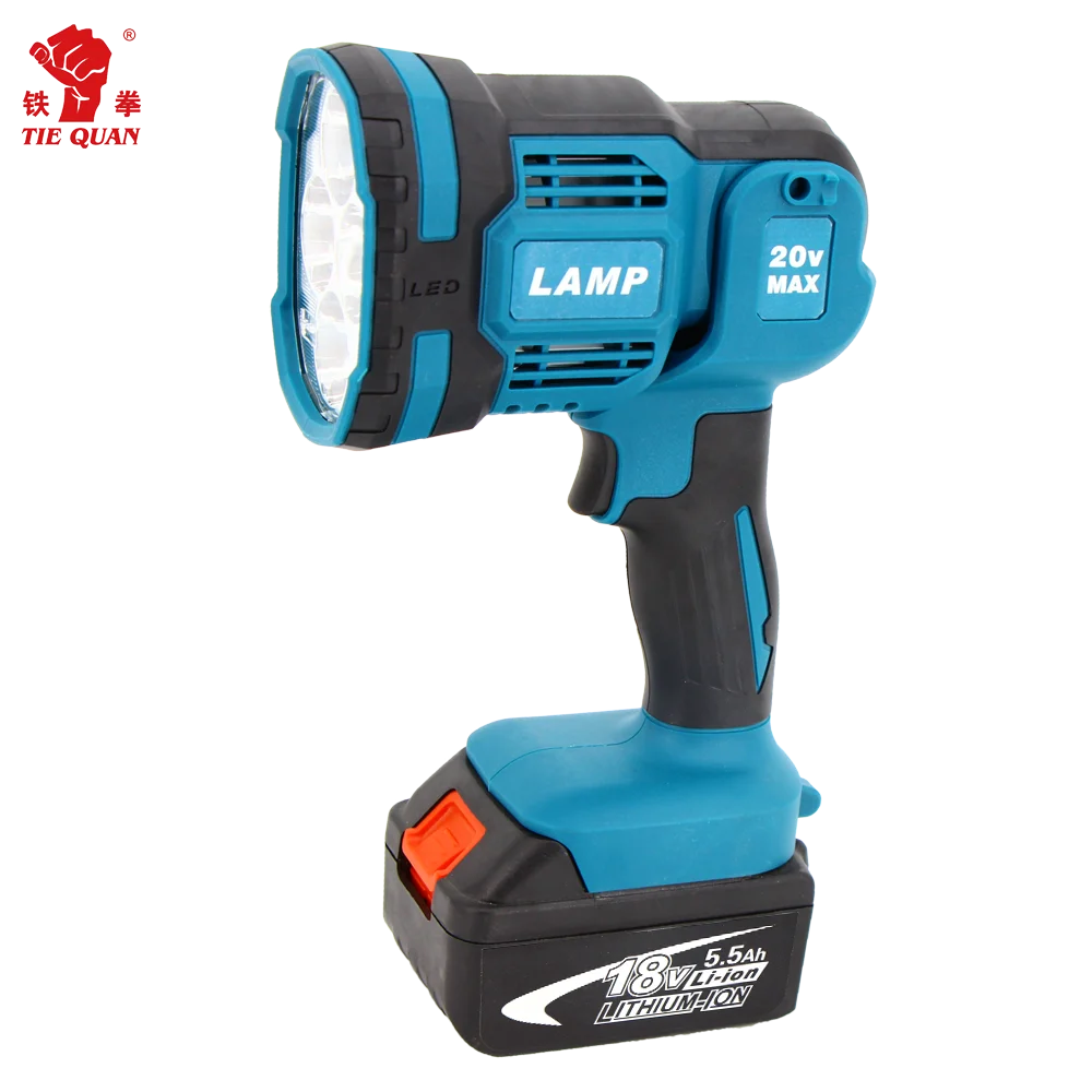 Outdoor Lithium Battery Rechargeable Dark Lighting Flashlight Spotlight LED Light