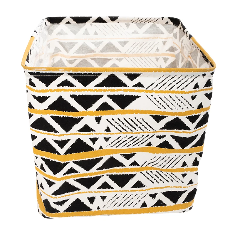 High Quality Square Folding Nersury Hamper Laundry Basket