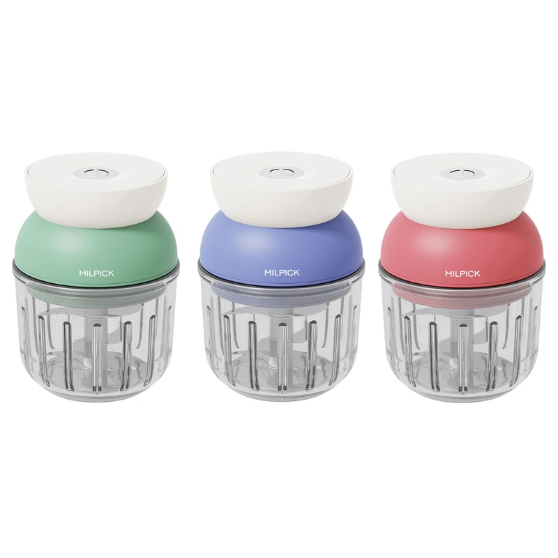 Fruit & vegetable tools multifunctional household chili onion press chopper crusher grinder cracker mini electric garlic chopper