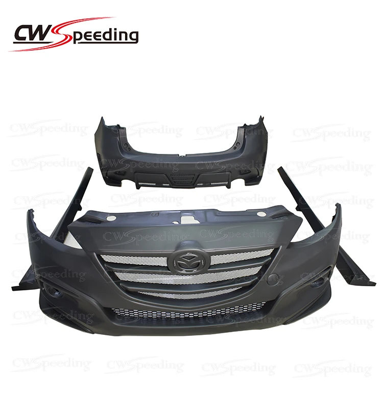 2014 2015 2016 KS 2 STYLE PP MATERIAL BODY KIT FOR MAZDA 3 AXELA HATCHBACK (60803145680)