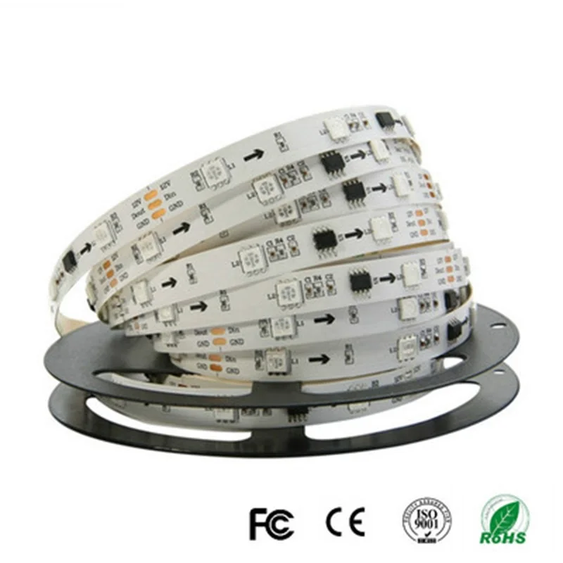 
BSOD 5050 SMD 60LED / M Input 12V Safety G / F Tape White Warm RGB Flexible 3M Sticker 500M / Box DIY Light Strip 