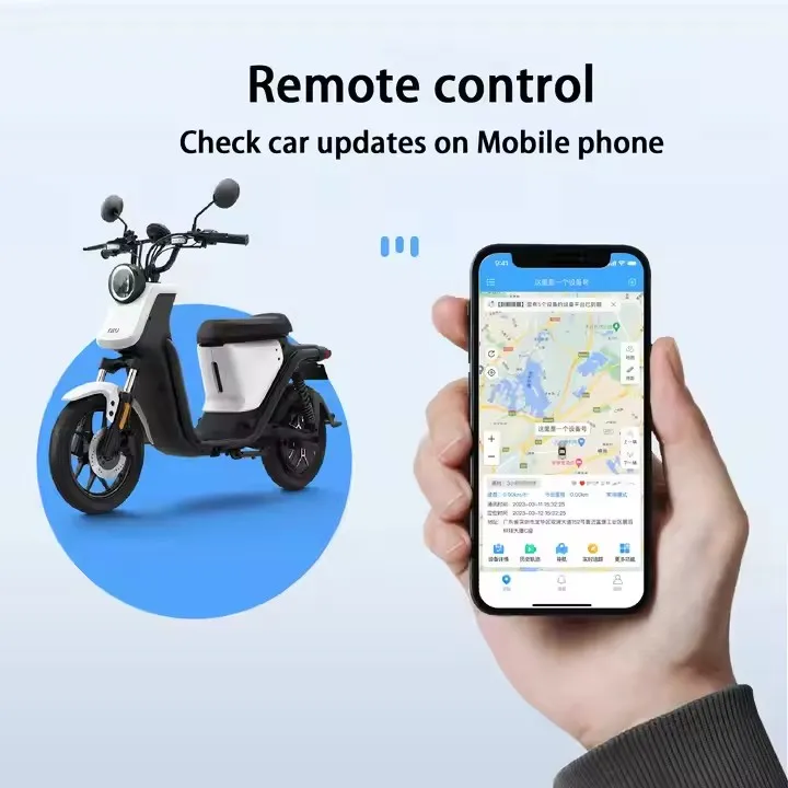 A18 4G Vehicle Tracker Anti-Lost Motorcycle Electric Vehicle Intelligent Car GPS Tracker With Remote Control tracker car  mini