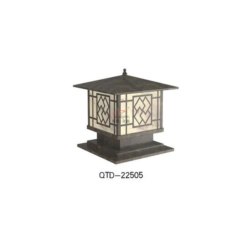 
Hot sale high quality gate pillar solar metal outdoor pillar lamp 