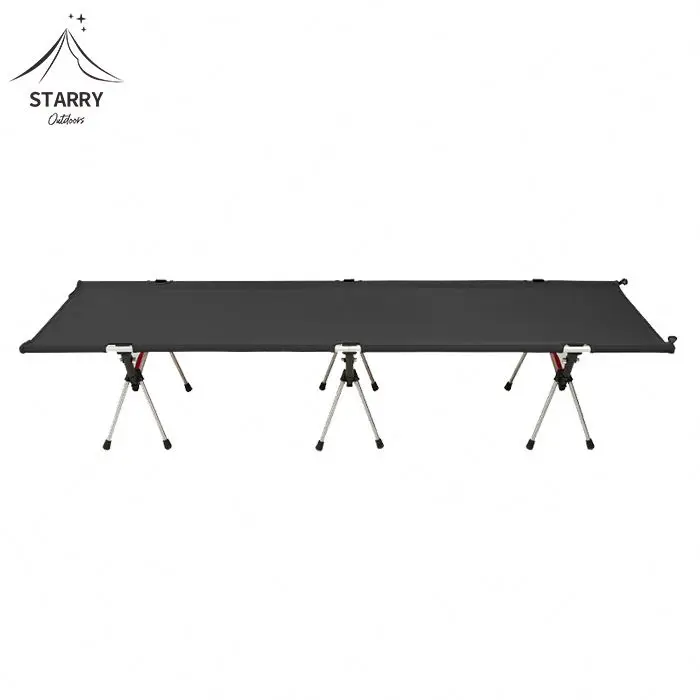 Кемпинг на открытом воздухе спальная кровать для кемпинга широкая пешего туризма Складная