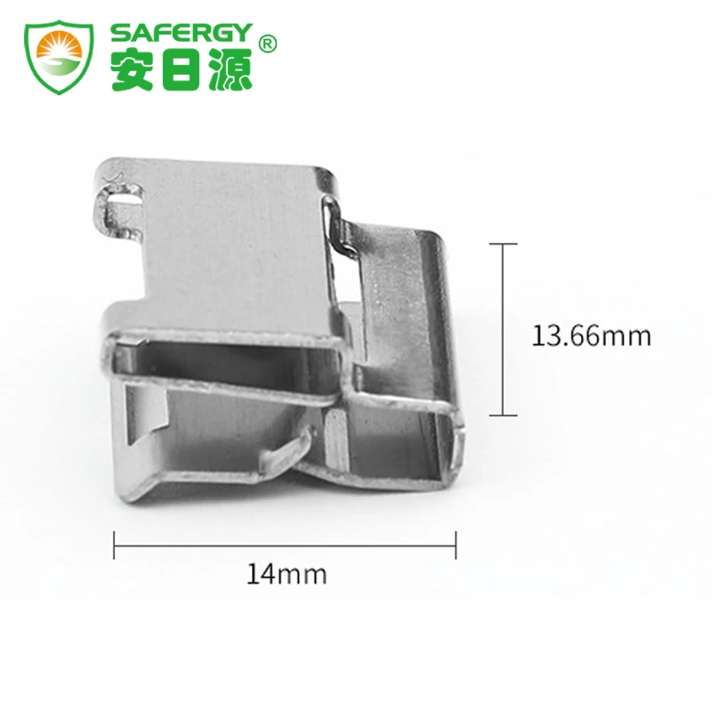 Mounting System Connect Solar Panel Cable Clip electrical Cable Clamp