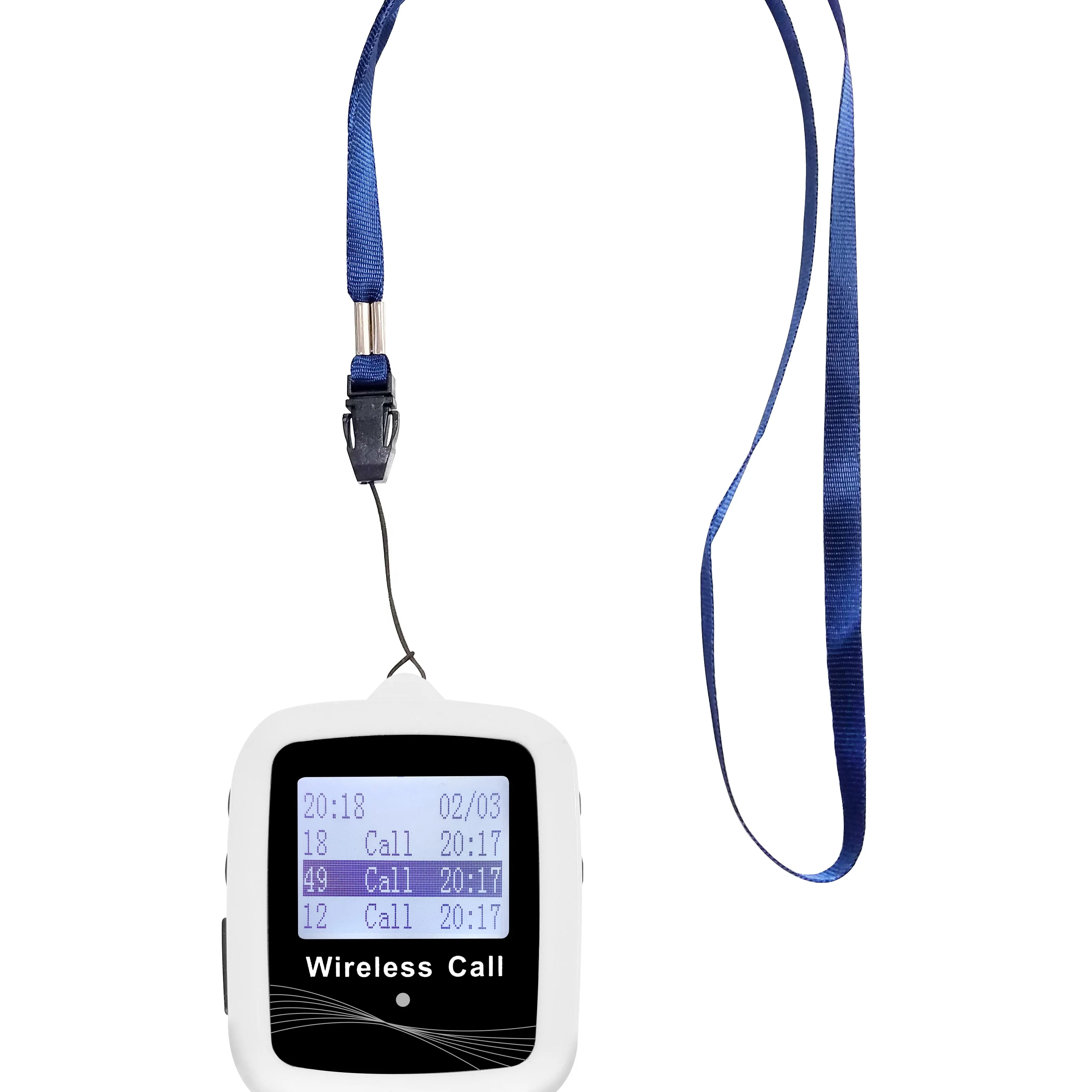 CATEL CTW07 Waterproof Belt Watch Receiver Wireless Watch Pager Calling System  for Restaurant Equipment