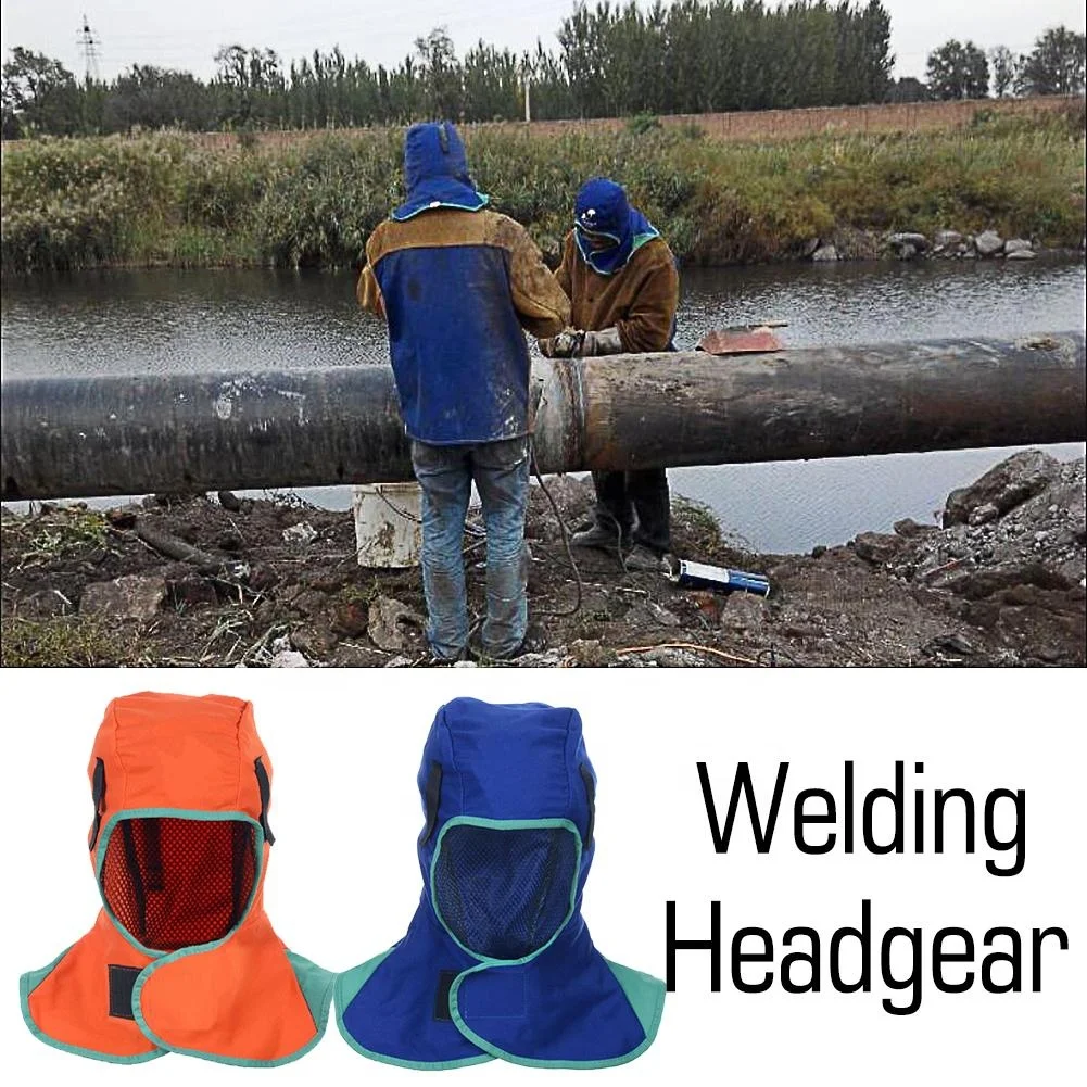 Swelder Breathable Welding Headgear Hood Flame Retardant Helmet For Welder Welding Cap