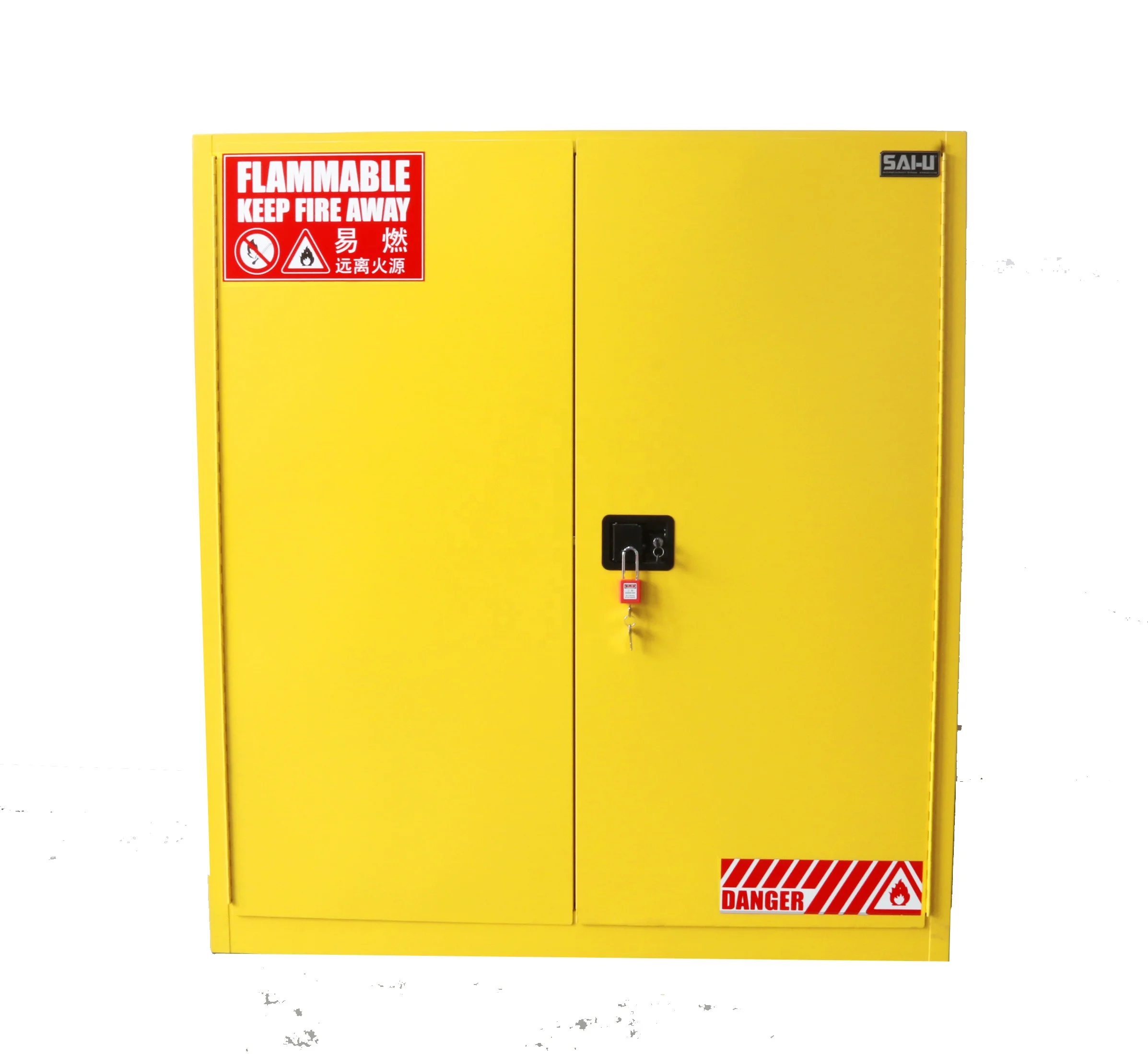 SAI-U 110 Gal Oil Drum safety storage cabinet chemical flammable safety cabinet