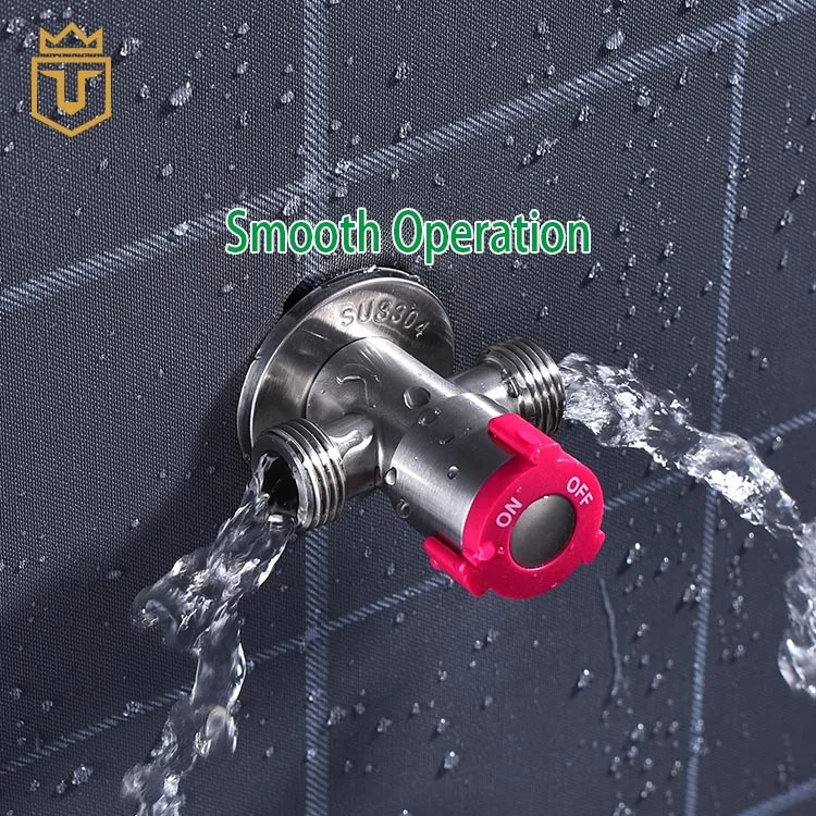 Bathroom 304 Stainless Steel 2 way Angle Valve