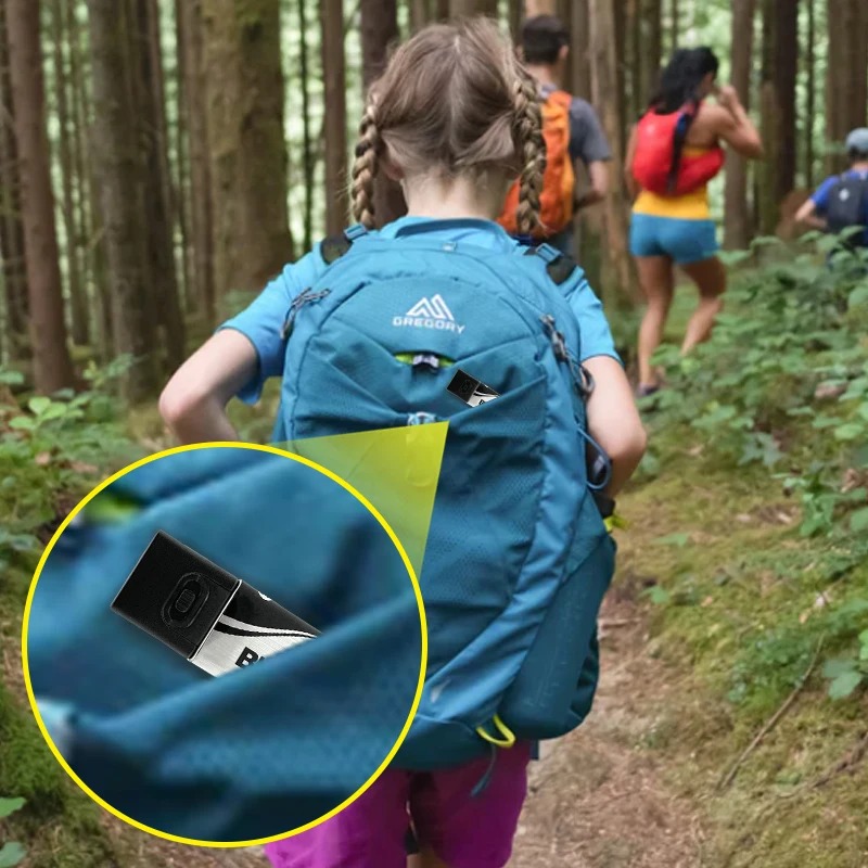 30 PCS/Box Patent Products Removable 9V Battery LED Blocklite Flashlight Torch Mini Flashlight for Outdoor Camping