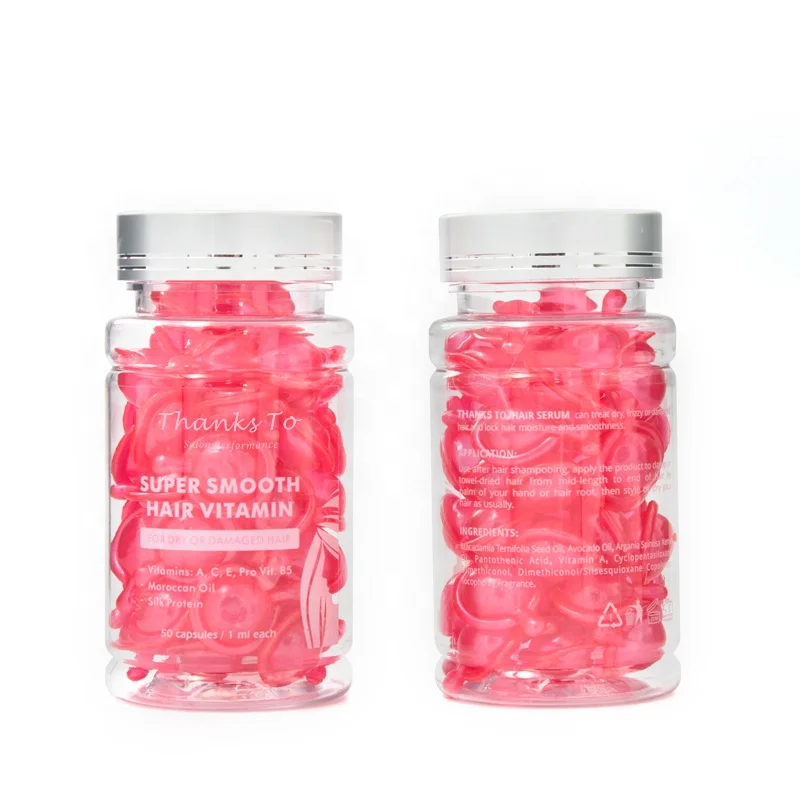Private Label Best Selling Oil Capsule Repair Frizz And Damage Hair Care Repair Split Ends Hair Treatment