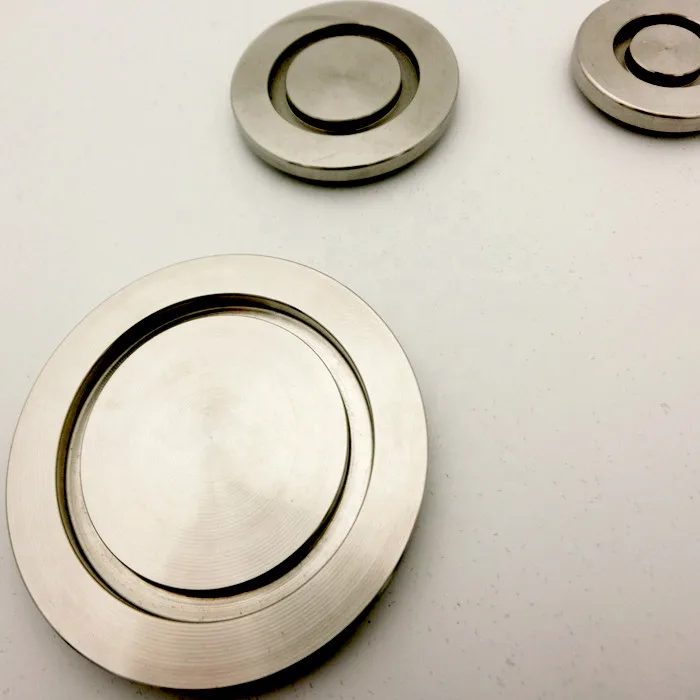 Best Quality SS304 Vacuum Flanges KF16 KF25 KF40 Blank Flange Blind Vacuum Fittings for Coating