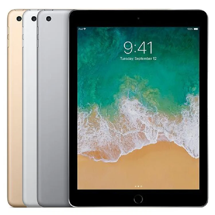 
Оригинальный Восстановленный бывший в употреблении Планшет Apple iPad 2017 5-го поколения IOS 9,7 дюйма чипсет A9 двухъядерный 2 Гб ОЗУ 32 ГБ 128 Гб ПЗУ 8 Мп 1 шт. 