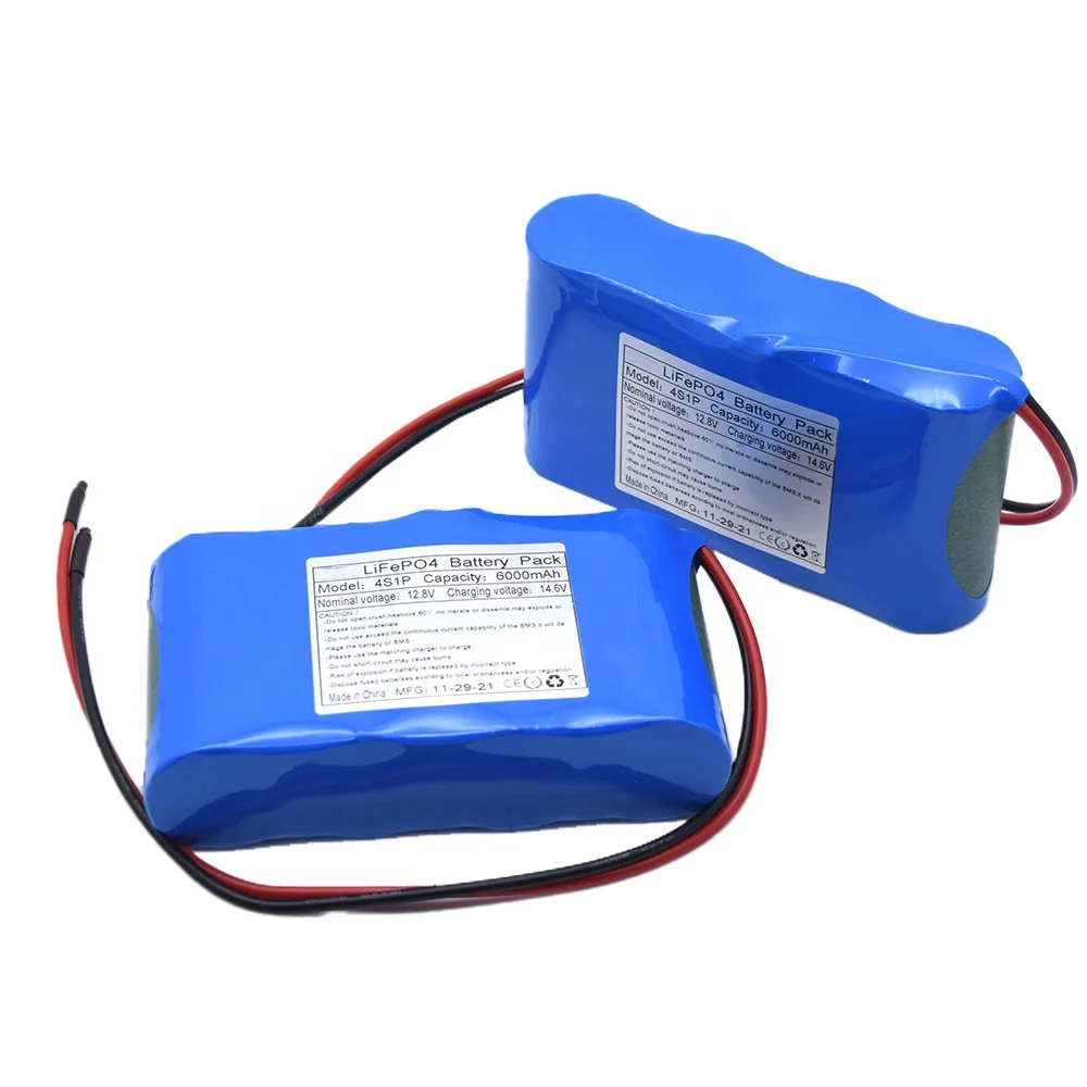 Аккумуляторная батарея 4S1P 12 8 В 6 Ач lifepo4 cell 32700