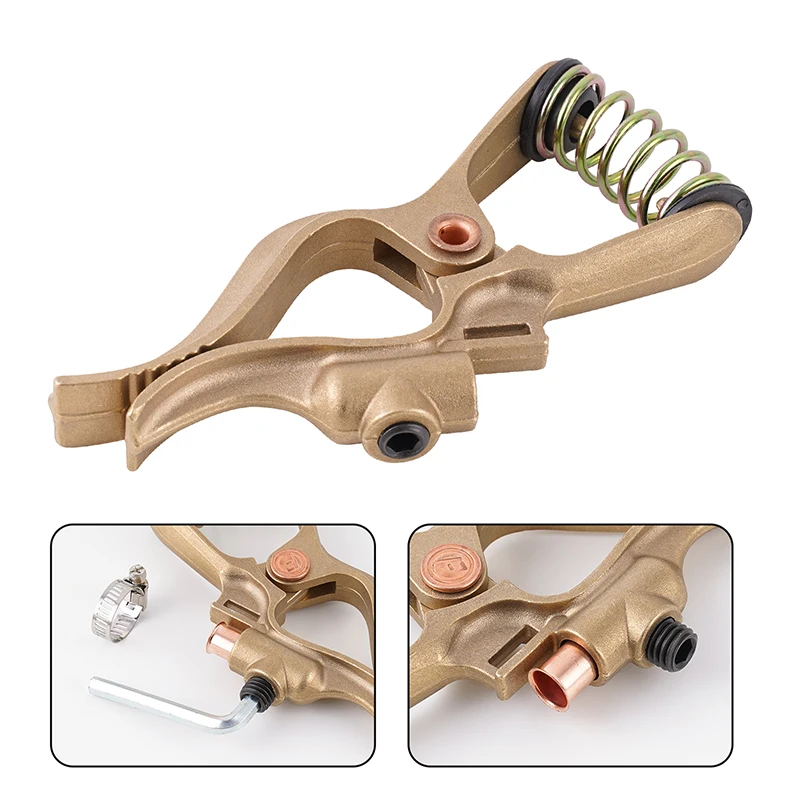 WSD Welding Profession Welding Accessories Tools Copper Ground Clamps For Welding