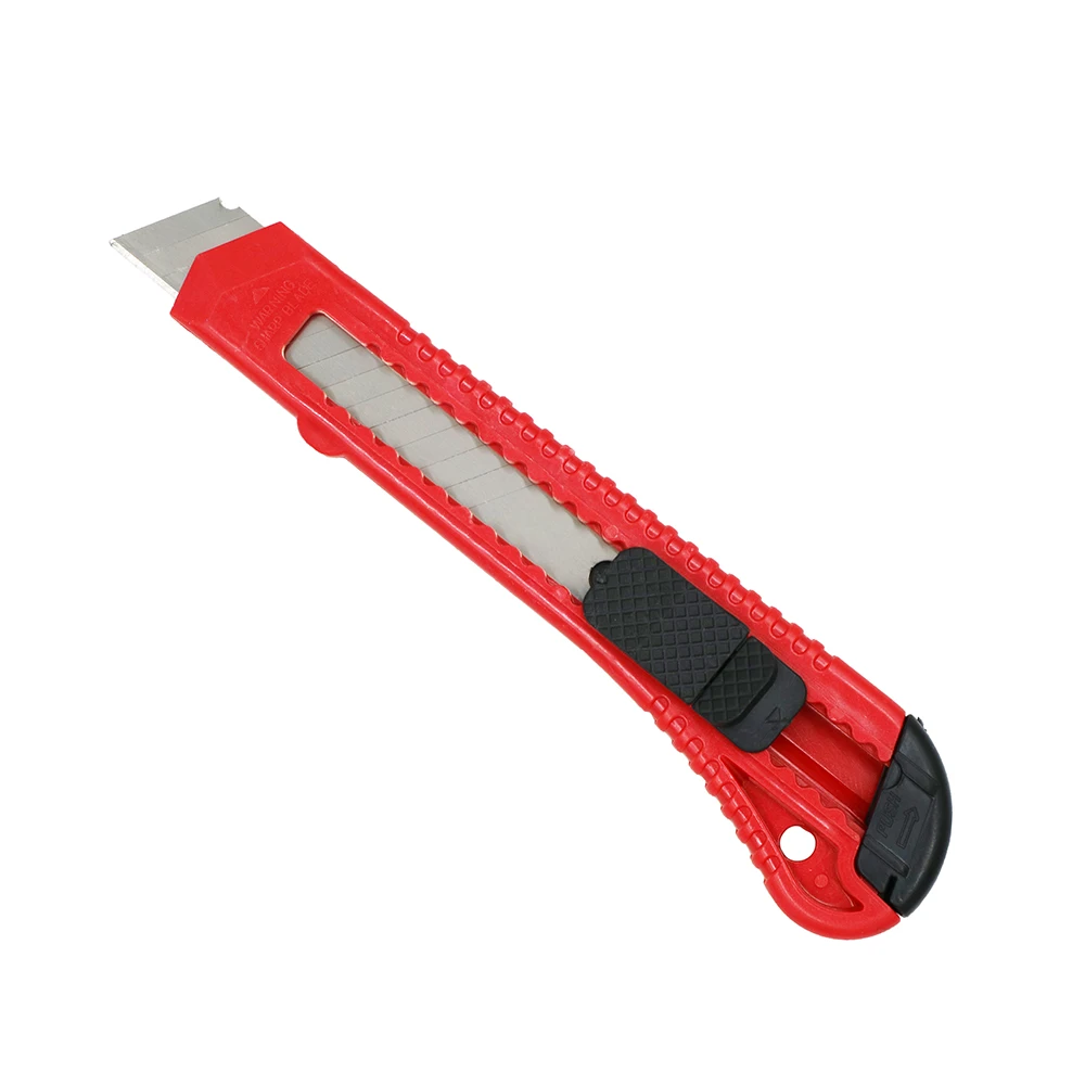 Popular Style 18mm Width Recycled Plastic Handle SK5 Blade Cheap Price Safety Utility Cutter Knife Hot Sale