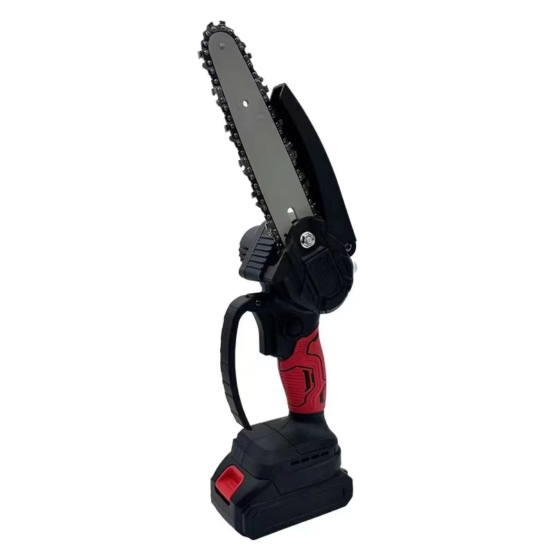 Mini Chainsaw 8 inch Electric Chain Saw Battery Powered Handheld Chainsaw for Trees Branches Trimming Wood Cutting