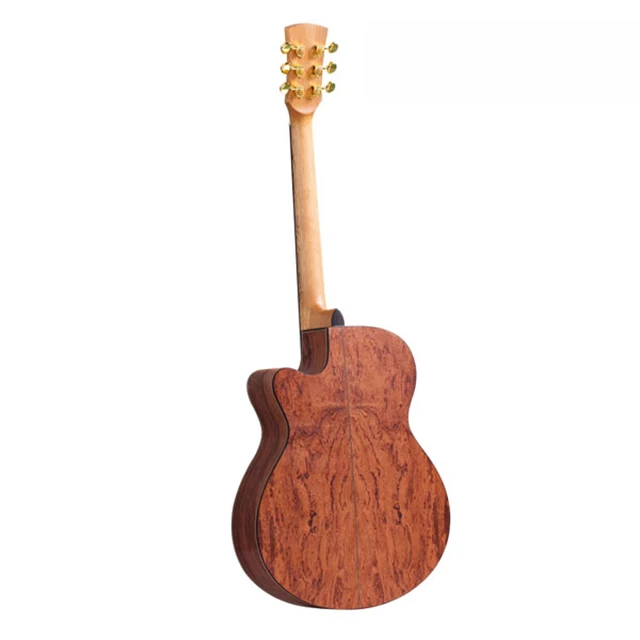 
Factory directly supplies corner missing spruce veneer 40 inch acoustic folk guitar 
