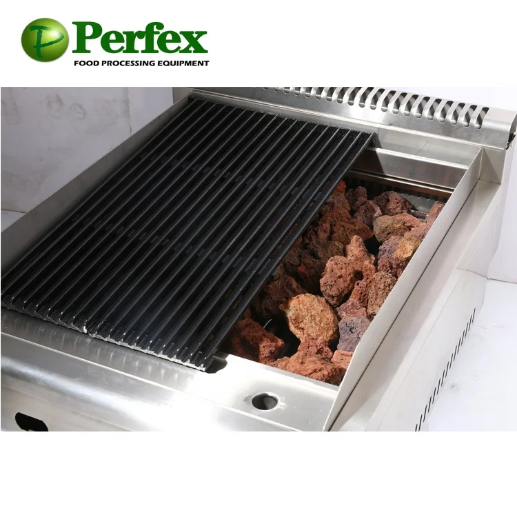 commercial bbq for gas lava rock grill