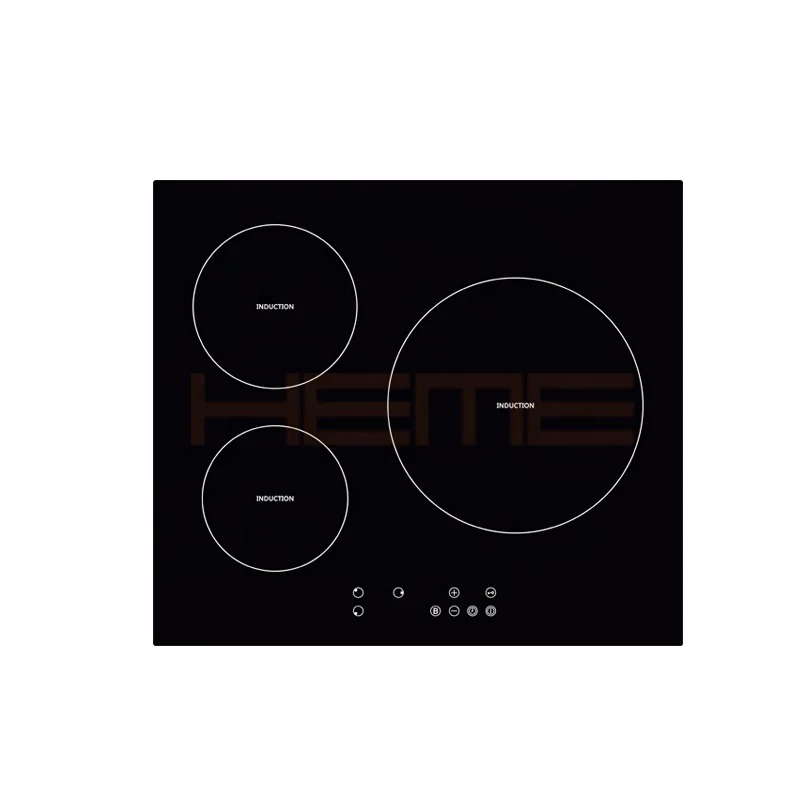 Made In China Touch Control Ceramic Panel Electric 3 Burner Induction Cooker Hob