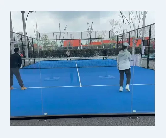 Panoramic Paddle Tennis Court from SSTD Paddle Ball Court Supplier