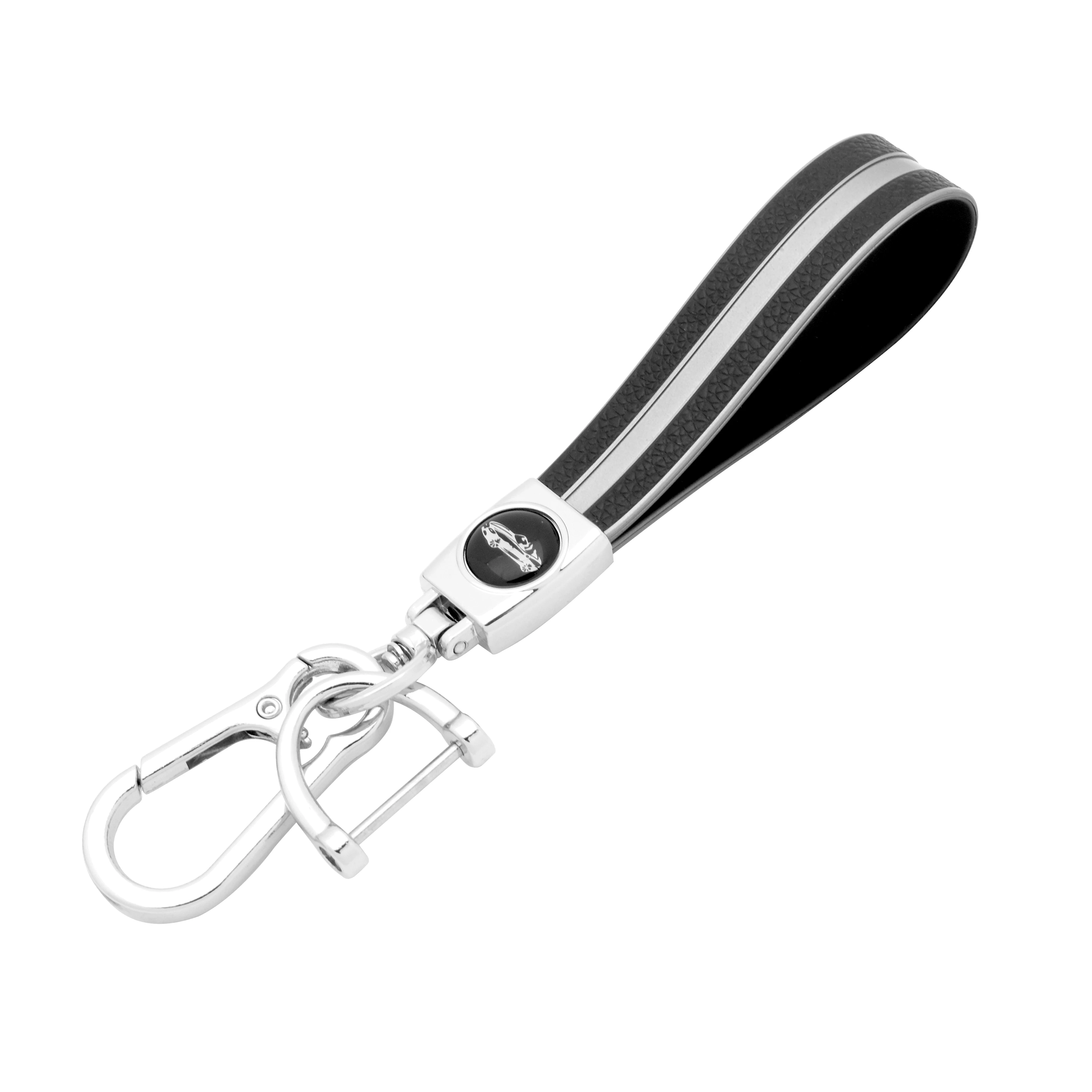 DM Key chain Men creative personality car key pendant ring ring female key chain high-grade horseshoe buckle lanyard anti-loss