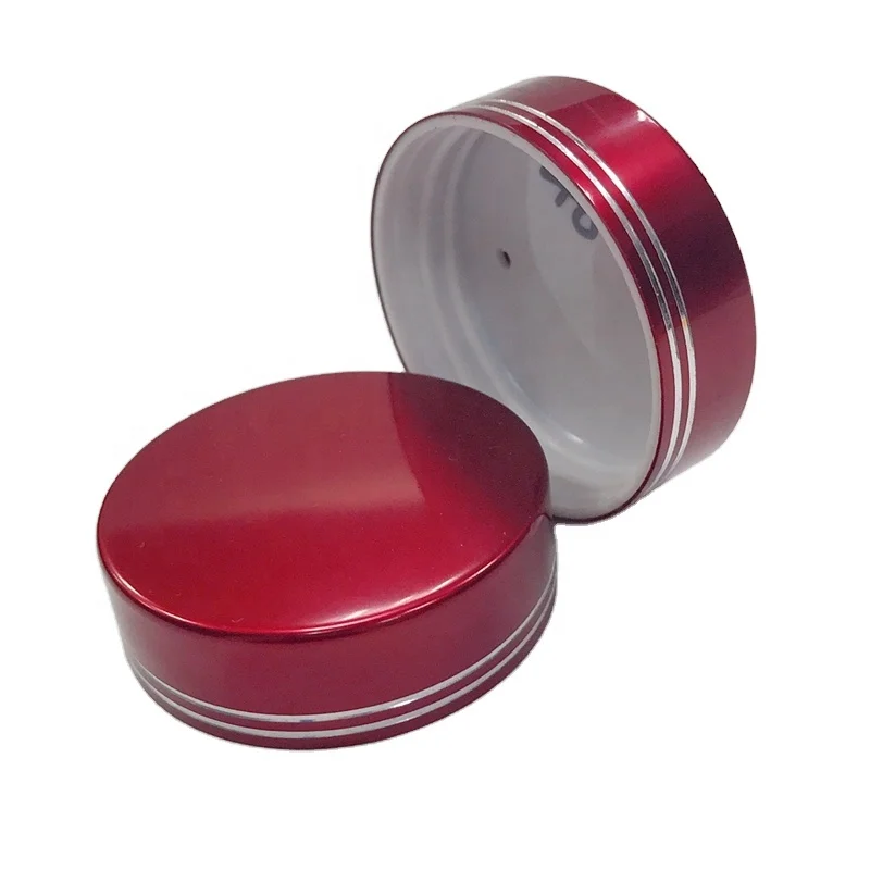 Aluminum Plastic Smooth Side 38/400 45/400 53/400 Threaded Caps Metal Jar Lids