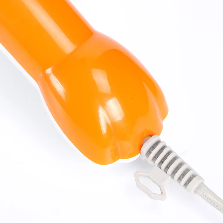 Electric holding a tiger claw massage stick with animal shaped massager