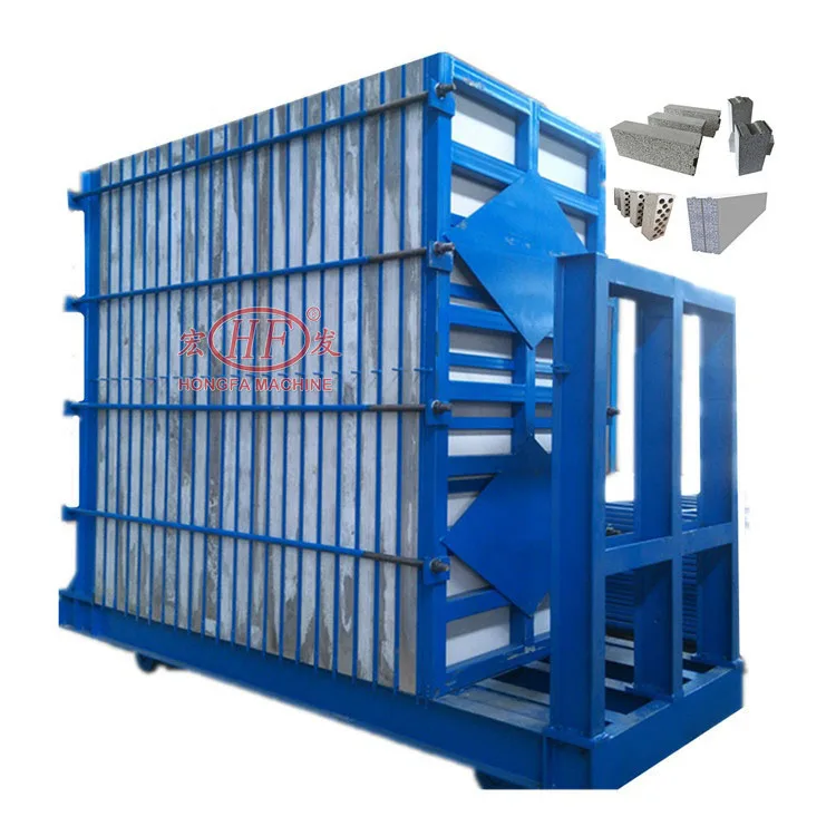 light weight concrete wall panels hollow core slabs Simple manual vertical EPS wall panel making machine for floors