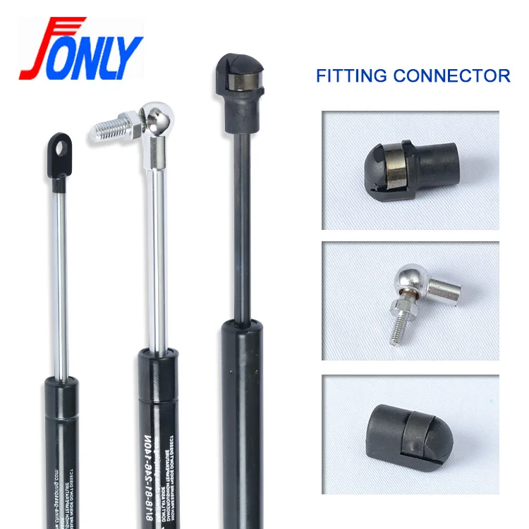 JONLY High Quality Cylinder Stainless Steel Car Machine Random Stop Furniture Lift Gas Spring