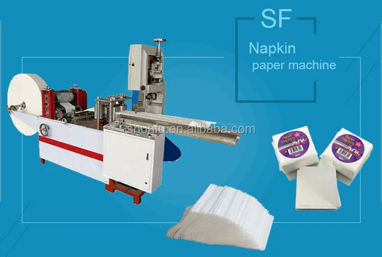 small fully automatic tissue napkin paper towel production making machines napkins for home business