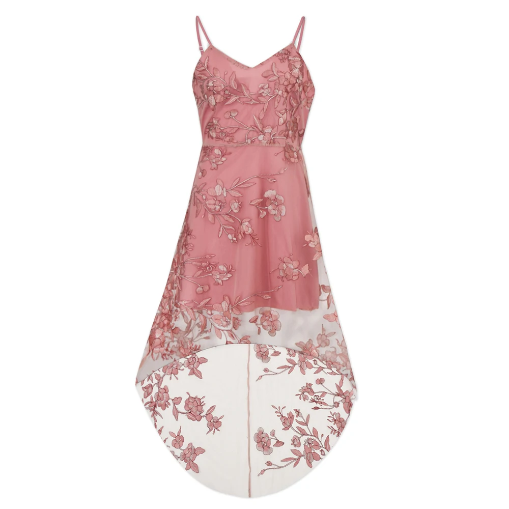 
2019 Latest Sexy Irregular Lace Patchwork Bandage Bridesmaid Wedding Women Evening Party Dresses 