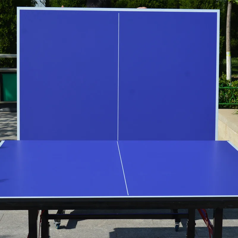 Factory Direct Table tennis table with foldable and movable wheels full size competitive prices pingpong table