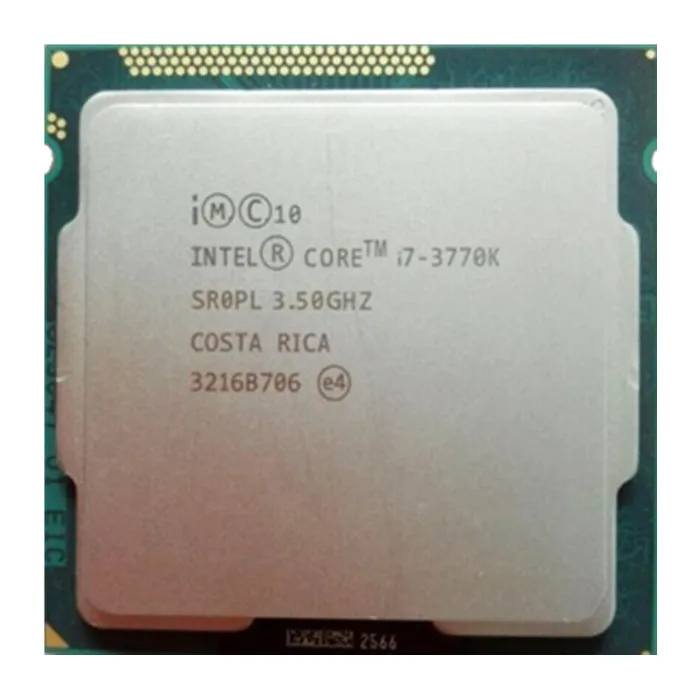 Горячая Распродажа Core i7 3770K 3 5 ГГц настольный процессор Intel i7-3770K