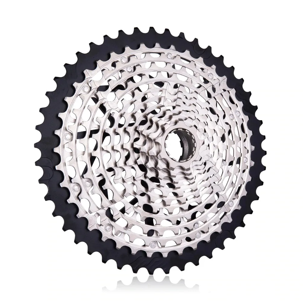 ZTTO Bicycle Parts Cassette Freewheel 12Speed 9-46T Sprocket XD Cassette Ultralight Steel Ultimate for SRAM XD Hub