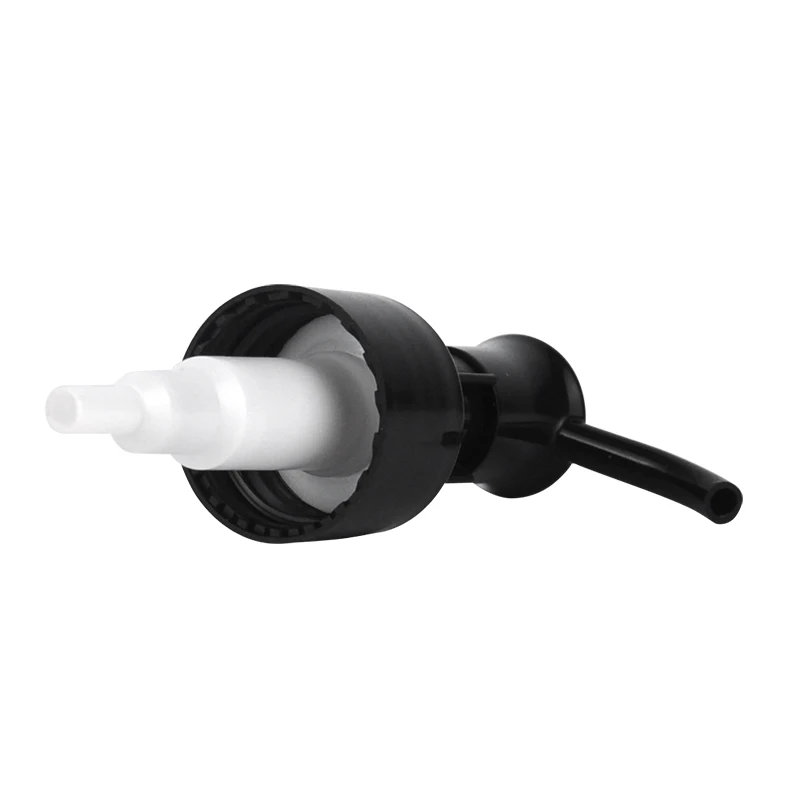 Manufactory 28 410 Shampoo Pump Soap Dispenser Oil Pump Black White Plastic Lotion Pump With Clip
