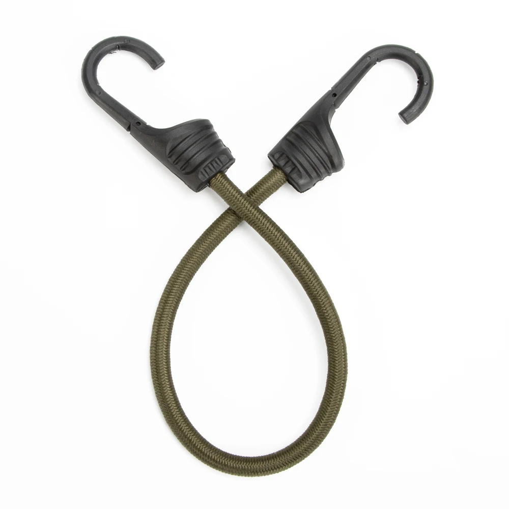 Heavy Duty Luggage Strap Round Elastic Shock Cord Bungee Cord with Hook