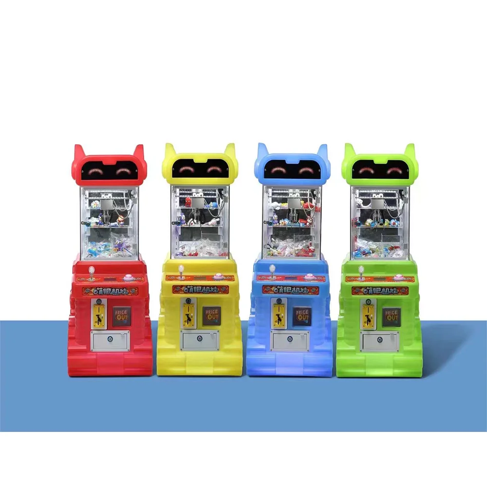 Новое поступление красочная Корейская кукольная машина с монетоприемным управлением кукольный кран для