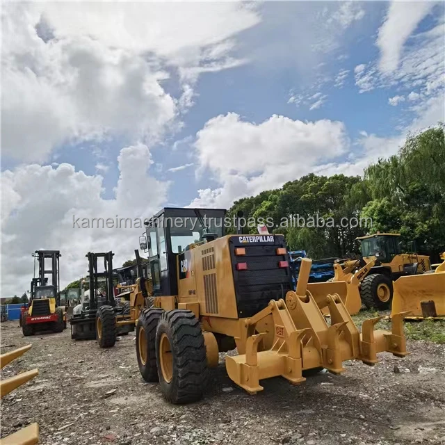 Nice quality Used original Japan Grader CAT120K In Good Condition At Low Price Good condition multifunction grader