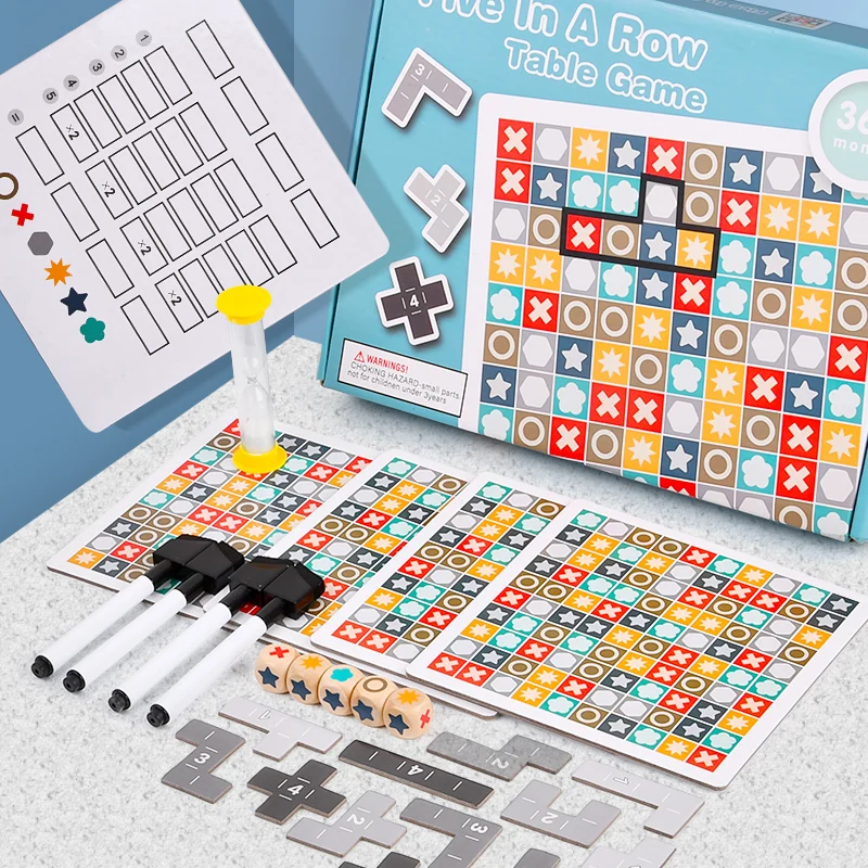 Early Preschool Cognition Toy Parent-Child Table Game Children Logical Thinking Table Games